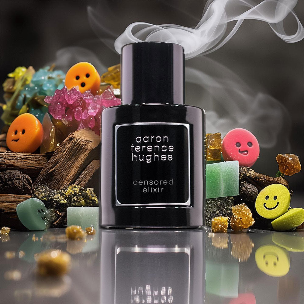 Aaron Terence Hughes Censored Elixir (ehem. H*** C**** Elixir) – Extrait de Parfum – 50ml von Aaron Terence Hughes in der Duftnote Gourmand, Fruchtig