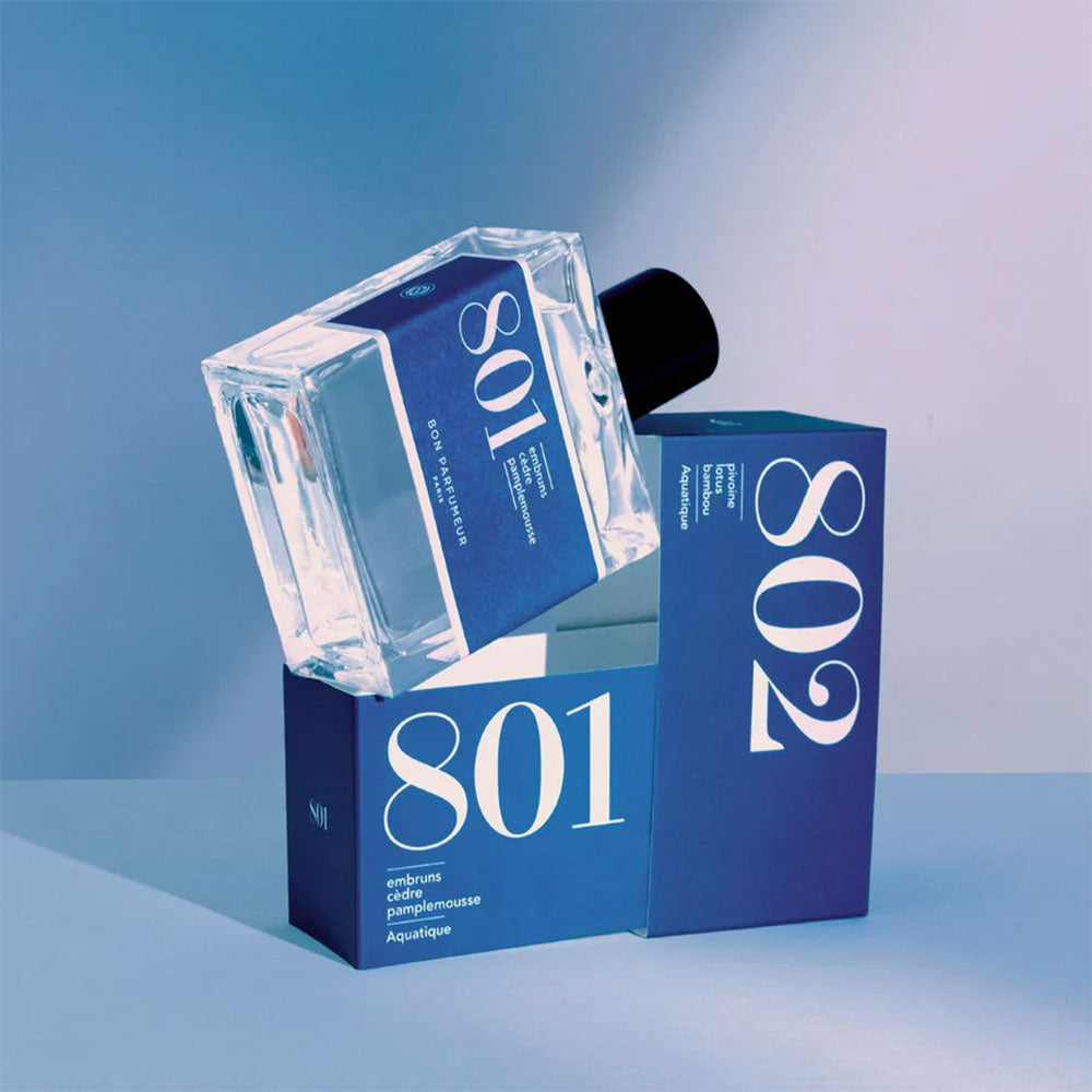 801 Eau de Parfum – Sea Spray, Cedar, Grapefruit – 100ml