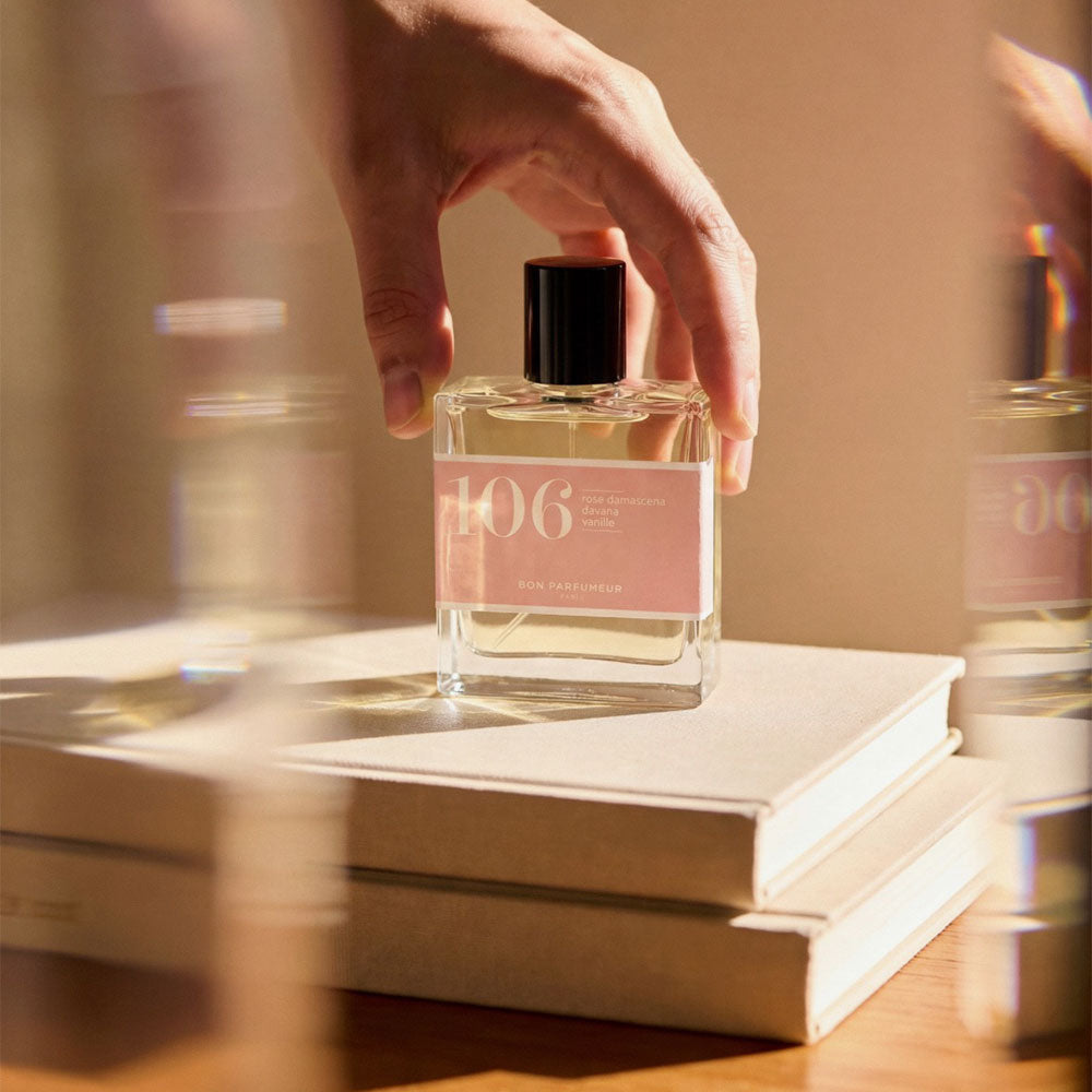 Bon Parfumeur 106 Eau de Parfum – Rose Damascena, Davana, Vanilla – 30ml von Caroline Dumur in der Duftnote Floral, Creamy