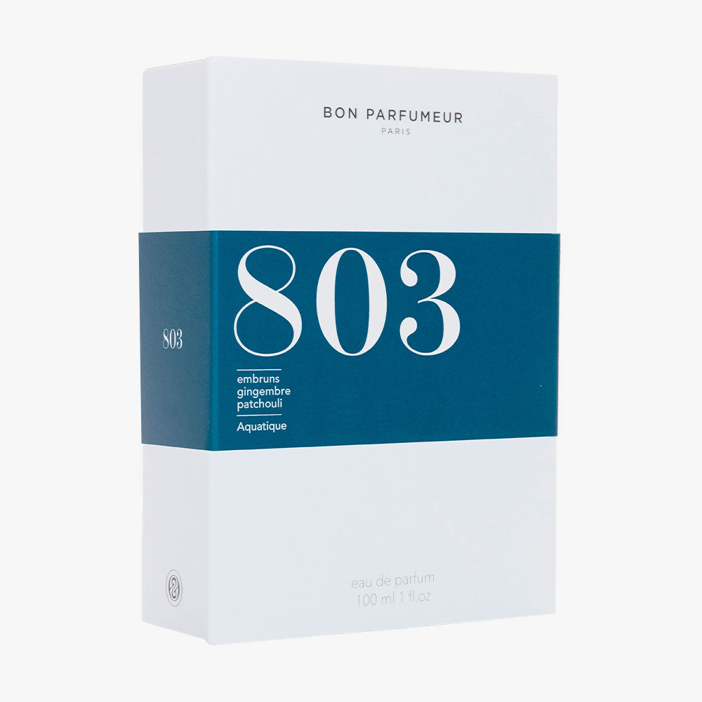 Bon Parfumeur 803 Eau de Parfum – Sea Spray, Ginger, Patchouli – 100ml von Paul Guerlain in der Duftnote Clean, Aquatic