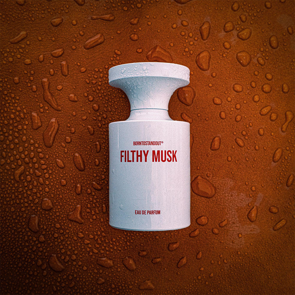 Borntostandout Filthy Musk – Eau de Parfum – 50ml von Margaux Le Paih-Guérin in der Duftnote Animalic, Powdery, Gourmand