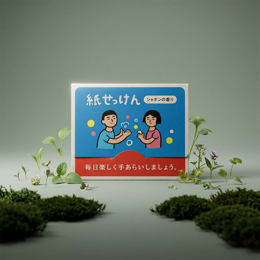 Paper Soap – Blue