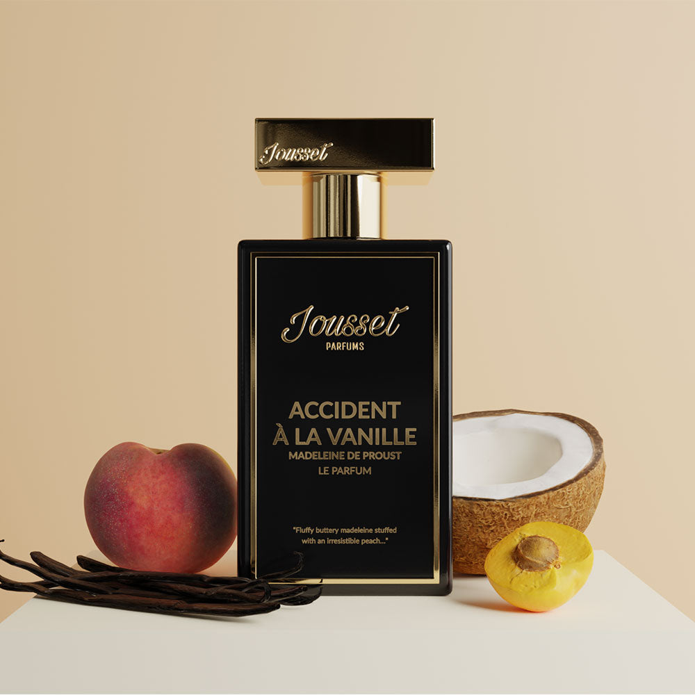 Jousset Parfums Accident à La Vanille Madeleine de Proust – Extrait de Parfum – 50ml von Jimmy Bodin in der Duftnote Gourmand, Würzig, Rauchig