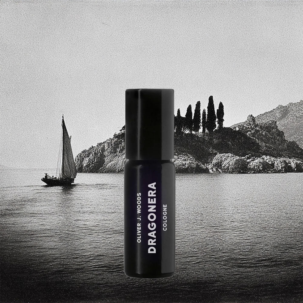 Oliver J. Woods Dragonera – Rollerball Cologne in der Duftnote Woody, Citrus