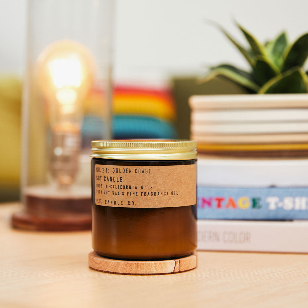 P.F. Candle Co. Golden Coast – Soy Candle Large Size
