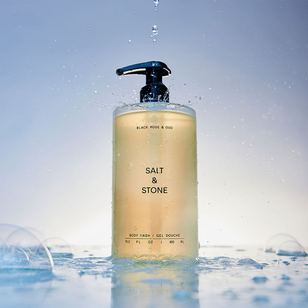 Salt & Stone Body Wash Refill Bundle – Black Rose & Oud