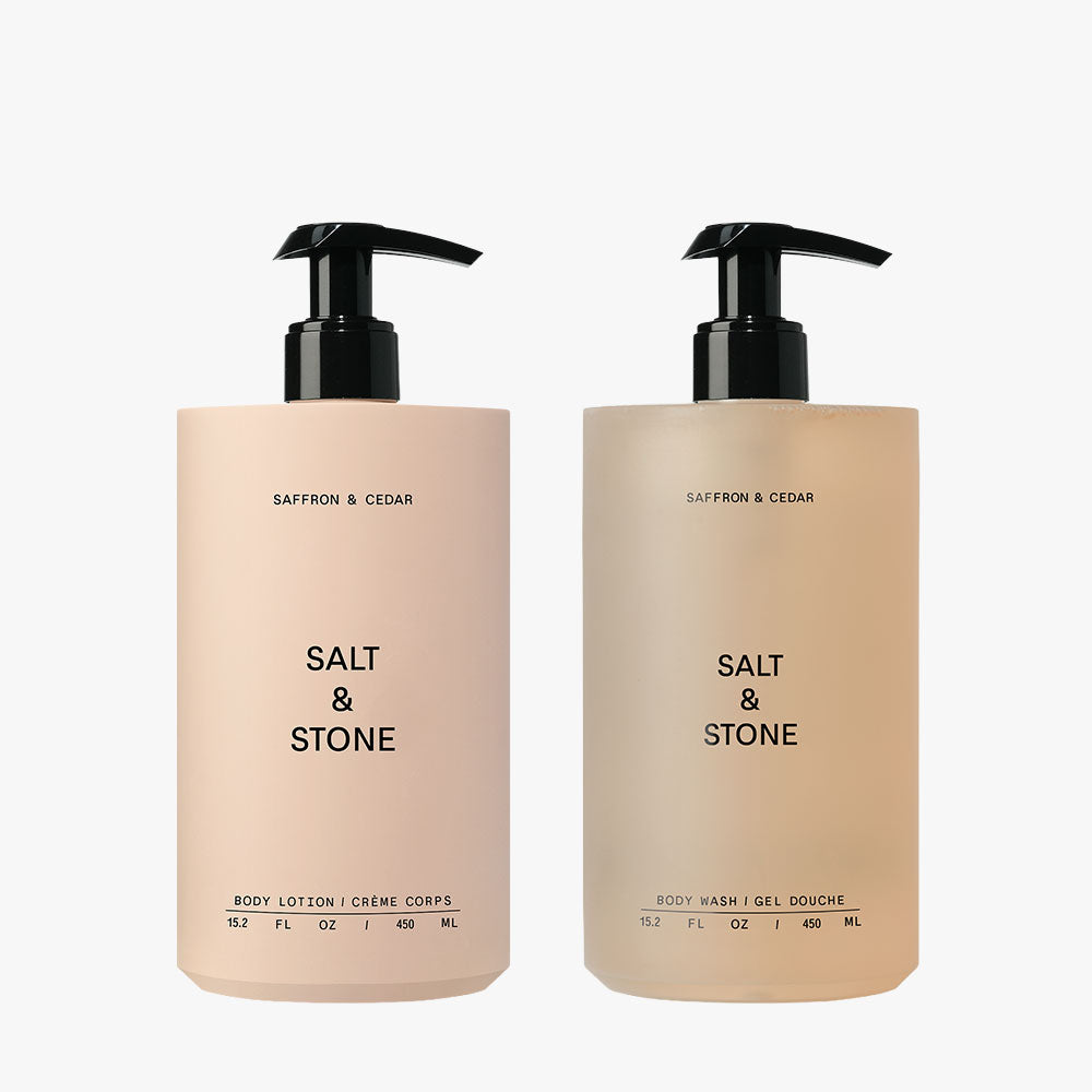 Body Duo – Saffron & Cedar