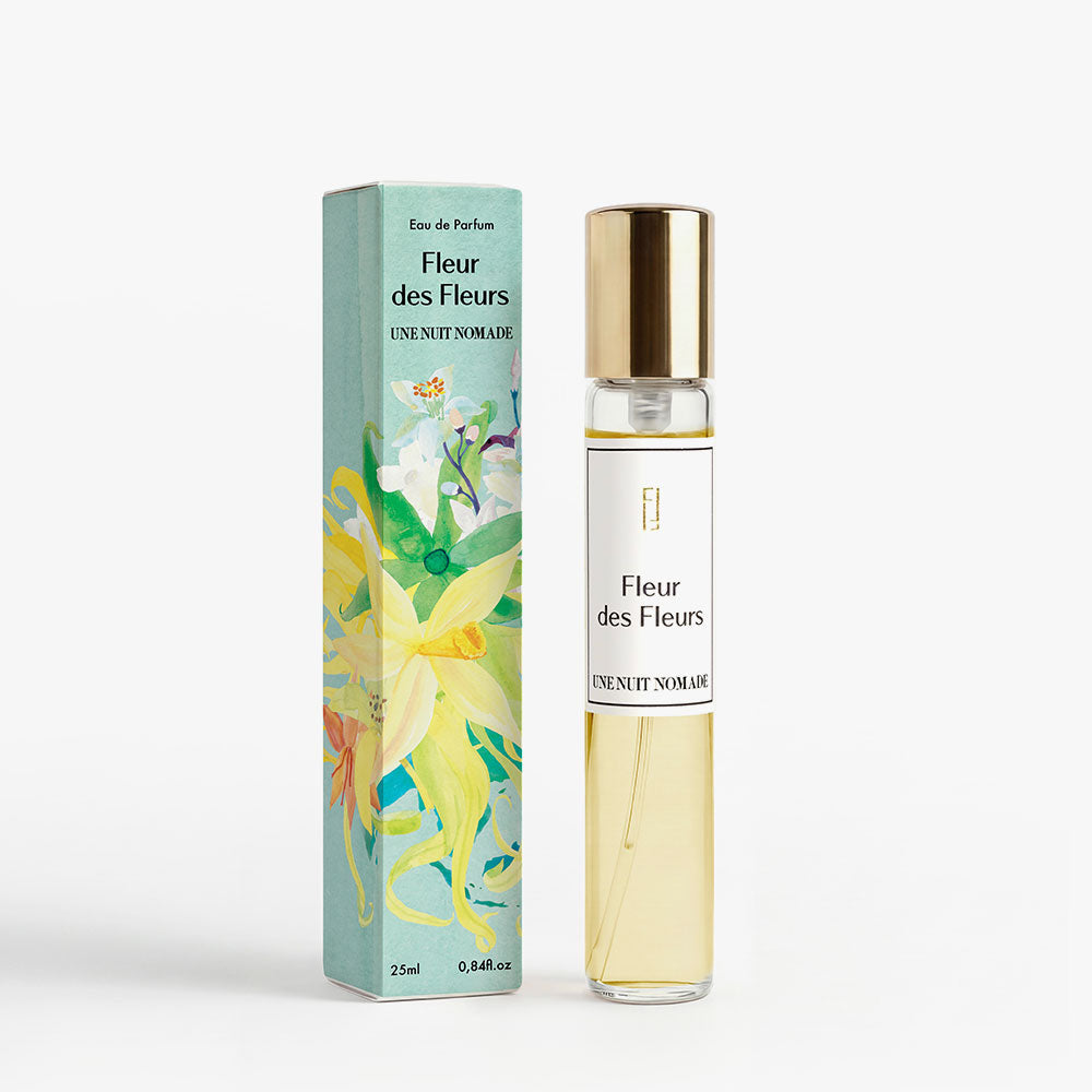 Une Nuit Nomade Fleur des Fleurs – Eau de Parfum – 25ml von Karine Chevallier in der Duftnote Blumig-Grün, Cremig