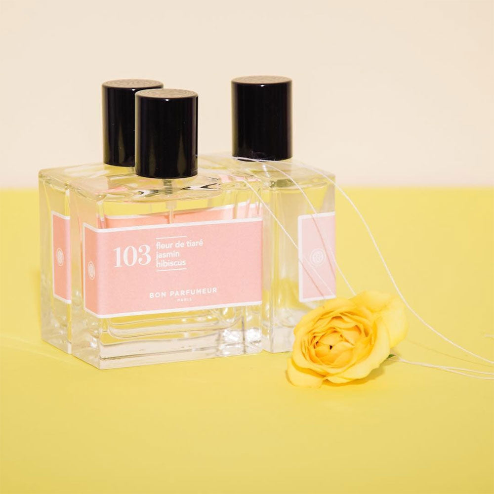 Bon Parfumeur 103 Eau de Parfum – Tiaré Flower, Jasmine, Hibiscus – 30ml von Karine Dubreuil-Sereni in der Duftnote Floral