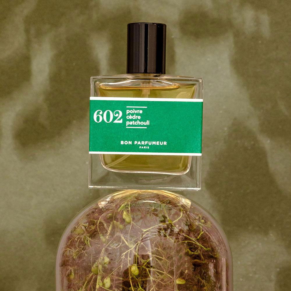 Bon Parfumeur 602 Eau de Parfum – Pepper, Cedar, Patchouli – 30ml von Nathalie Koobus in der Duftnote Spicy, Woody-Green