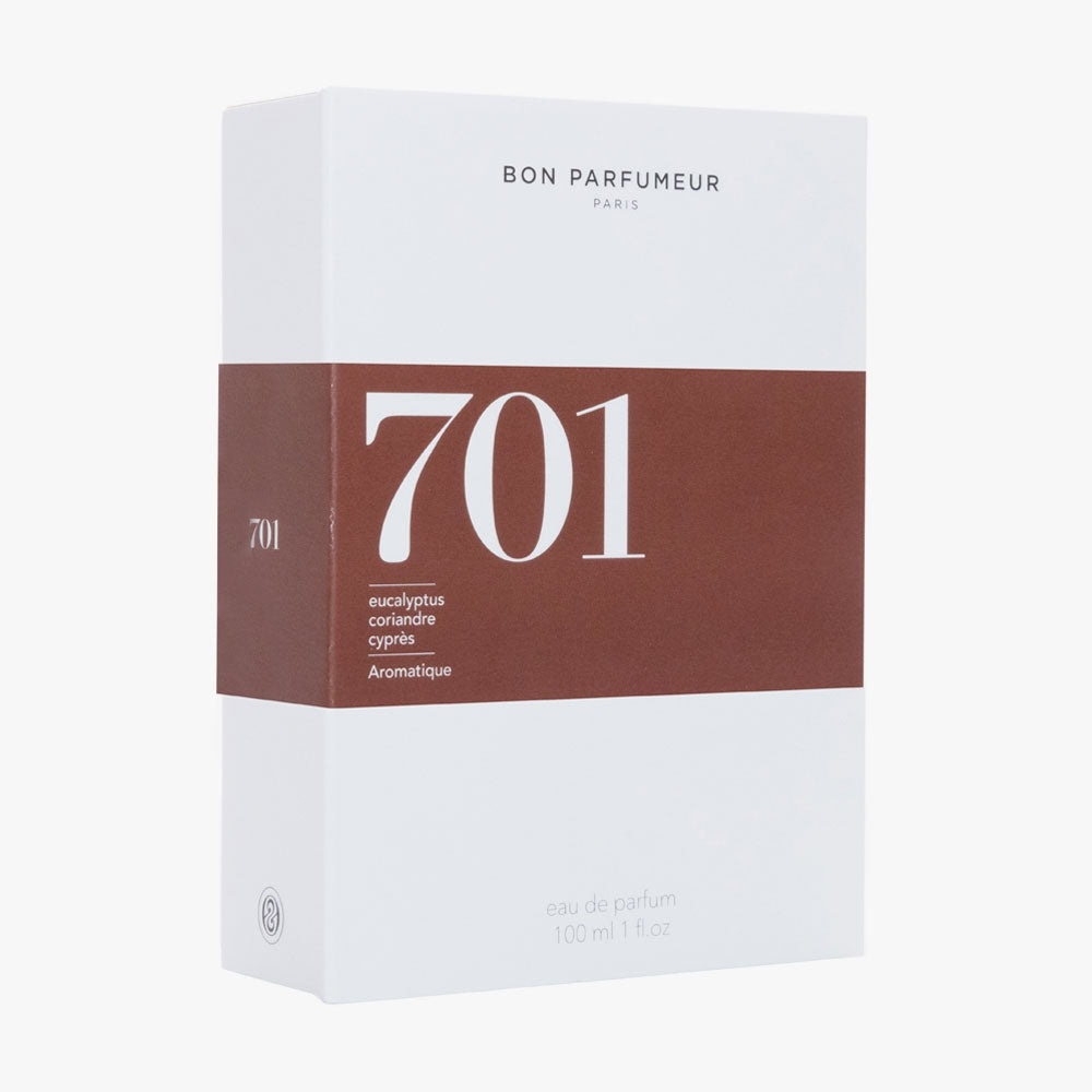 Bon Parfumeur 701 Eau de Parfum – Eucalyptus, Amber, White Wood – 100ml von Benoit Lapouza in der Duftnote Woody-Citrus