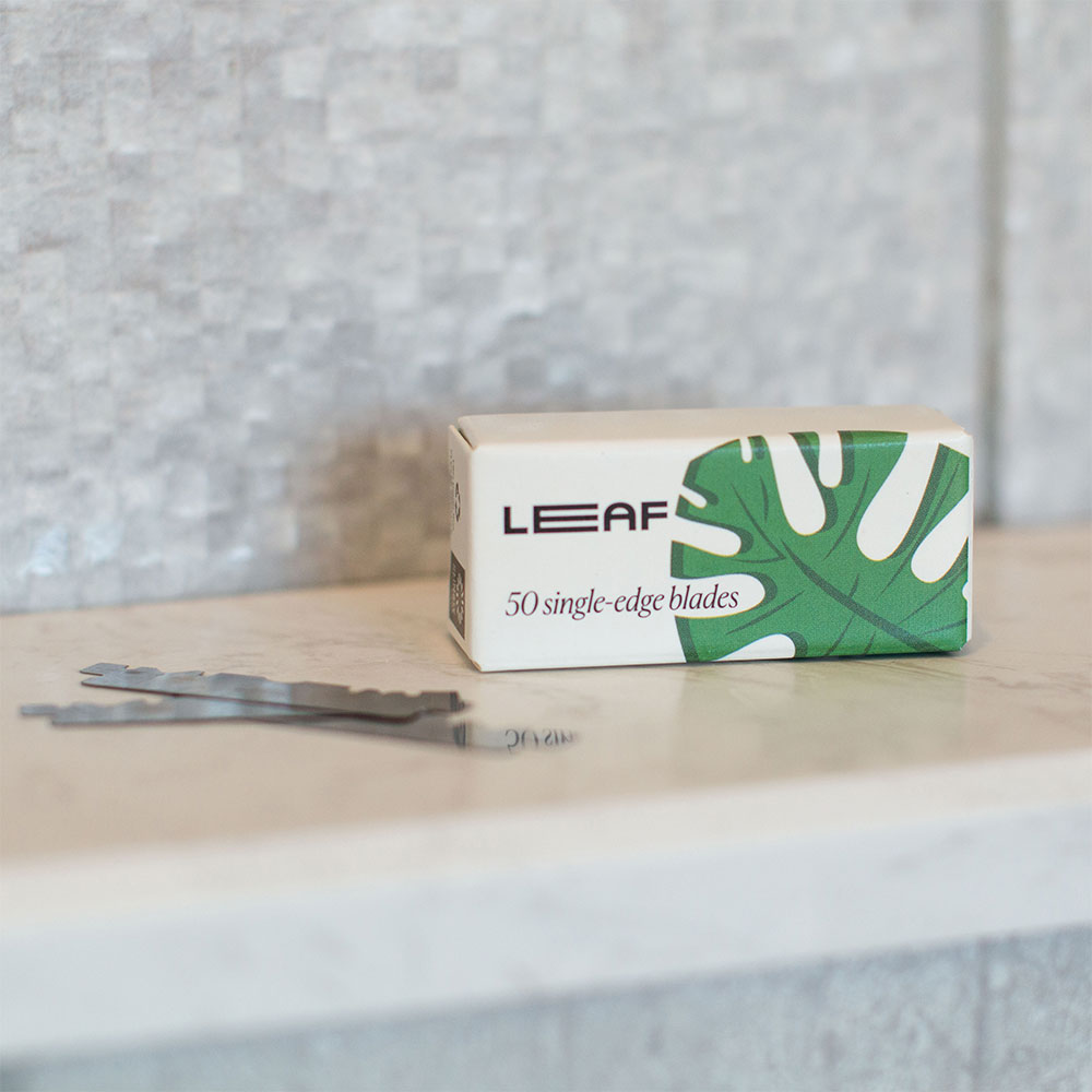 Leaf Shave Single-edge Blade Pack (50 Stück)