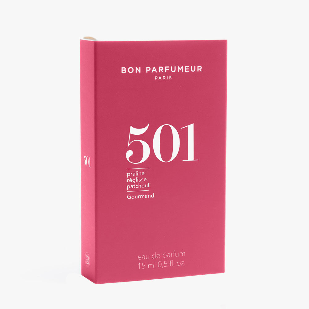 Bon Parfumeur 501 Eau de Parfum – Praline, Licorice, Patchouli – 15ml von Philippe Romano in der Duftnote gourmand