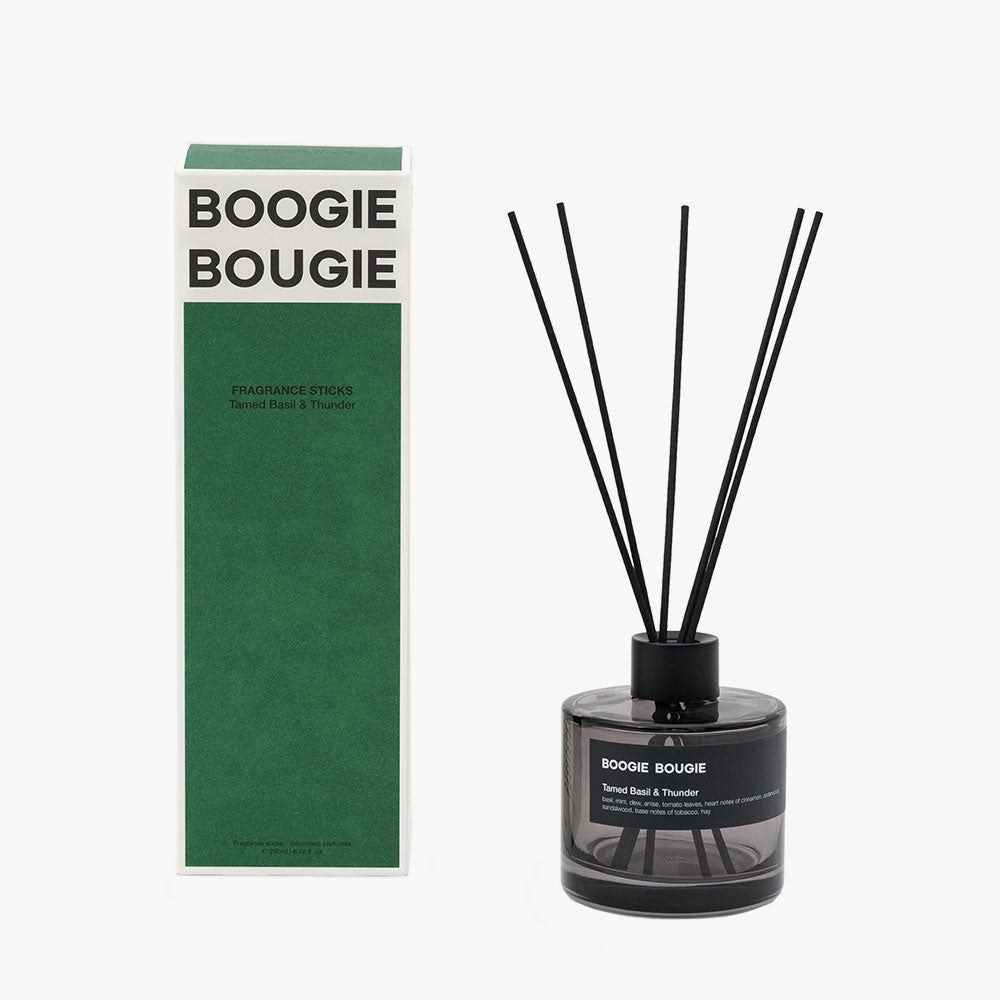 Tamed Basil & Thunder – Fragrance Sticks