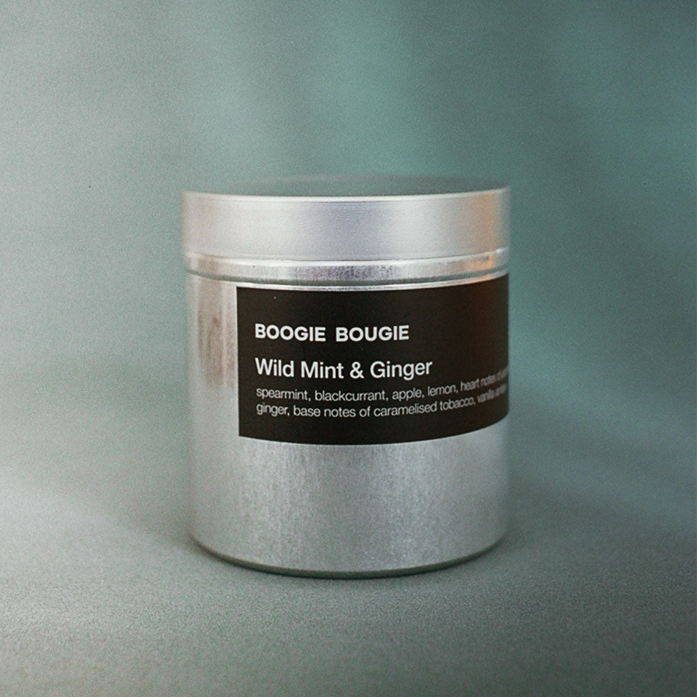 Boogie Bougie Wild Mint & Ginger – Soy Candle