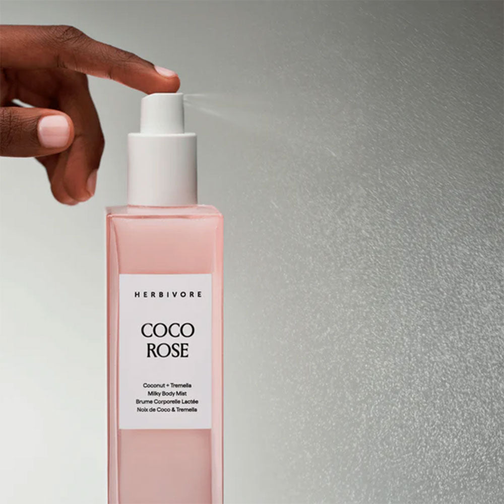 Herbivore Botanicals Coco Rose Milky Body Mist in der Duftnote Flowery, Fruity, Creamy