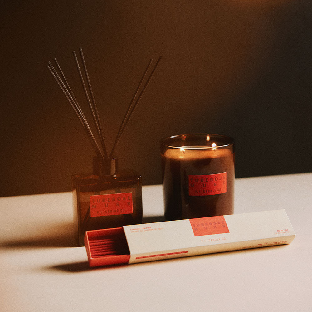 Hi-Fi Line: Tuberose Musk – Soy Candle Large