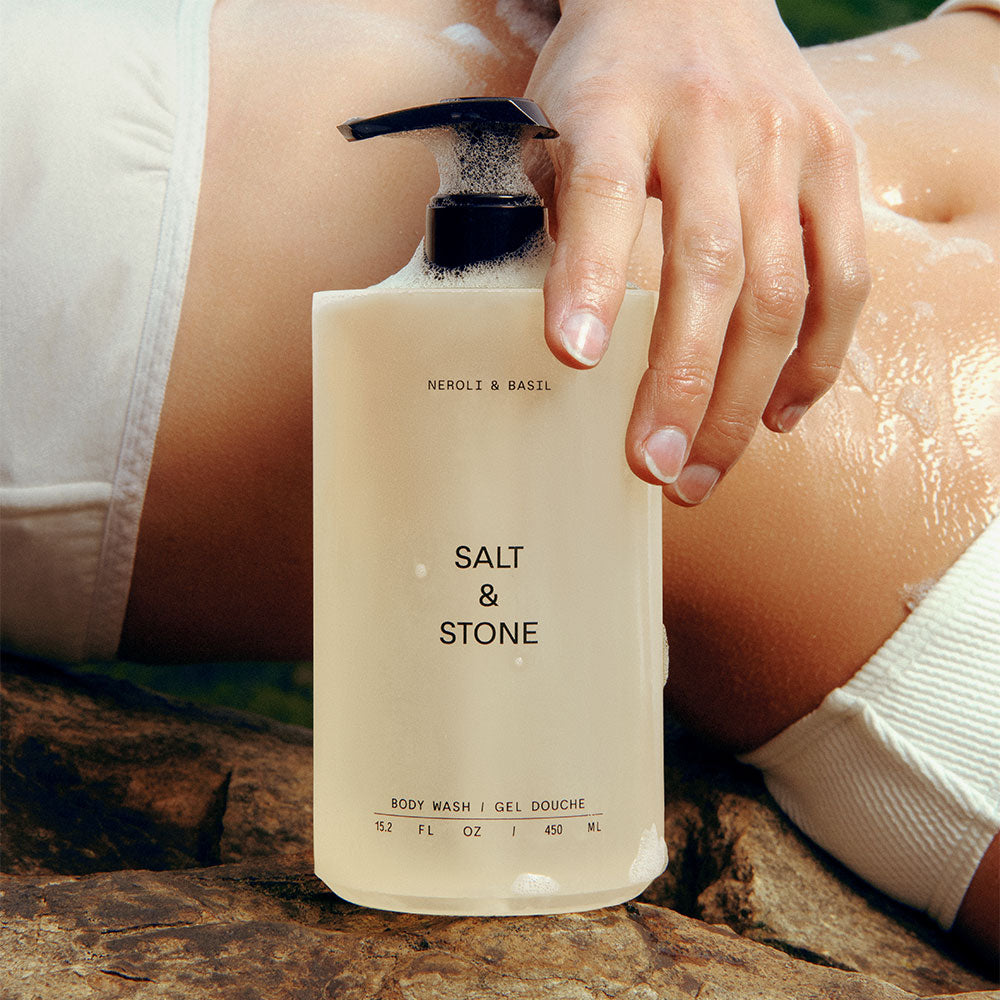 Salt & Stone Body Wash Refill Bundle – Neroli & Basil