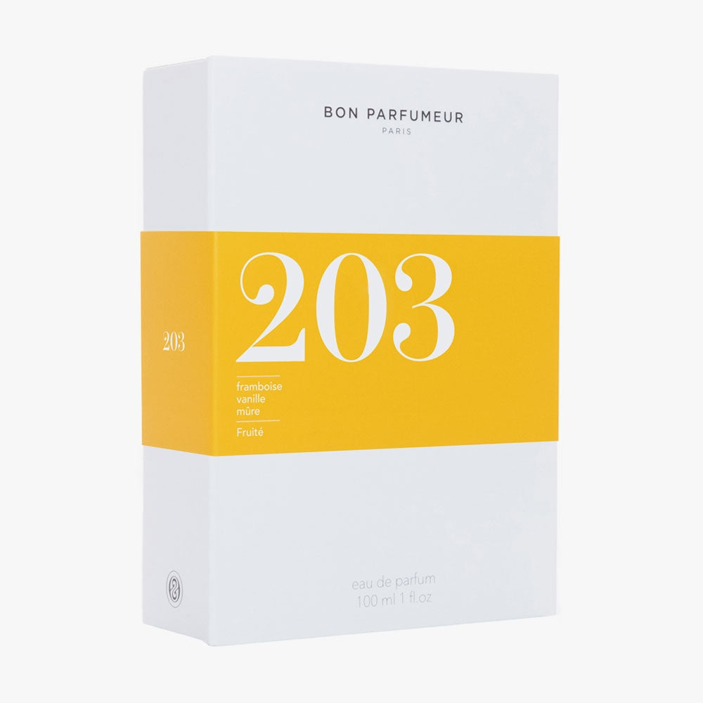 Bon Parfumeur 203 Eau de Parfum – Framboise, Vanille, Mûre – 100ml von Corinne Cachen in der Duftnote Fruchtig