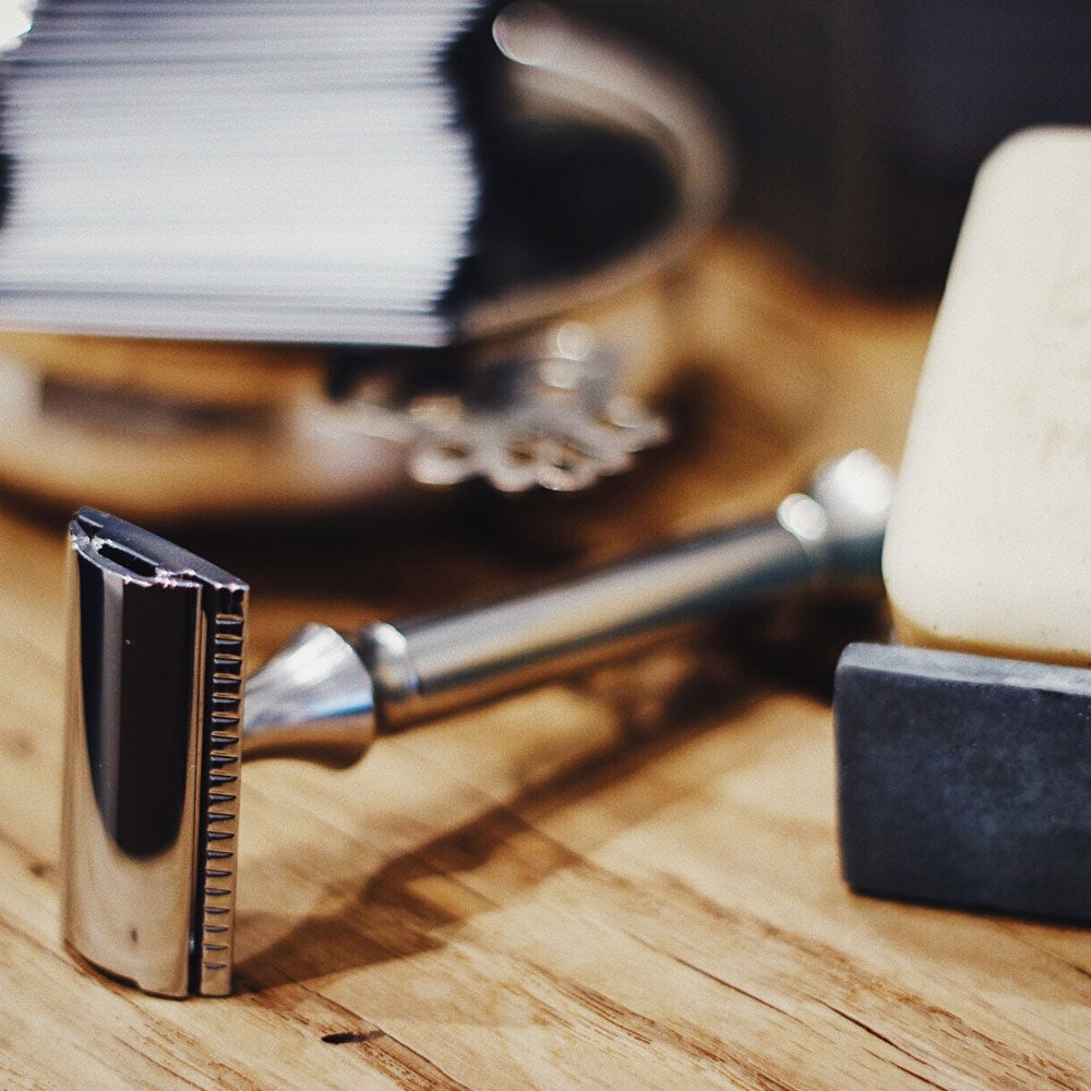 Giesen Forsthoff - Timor Stainless steel safety razor closed comb 100mm